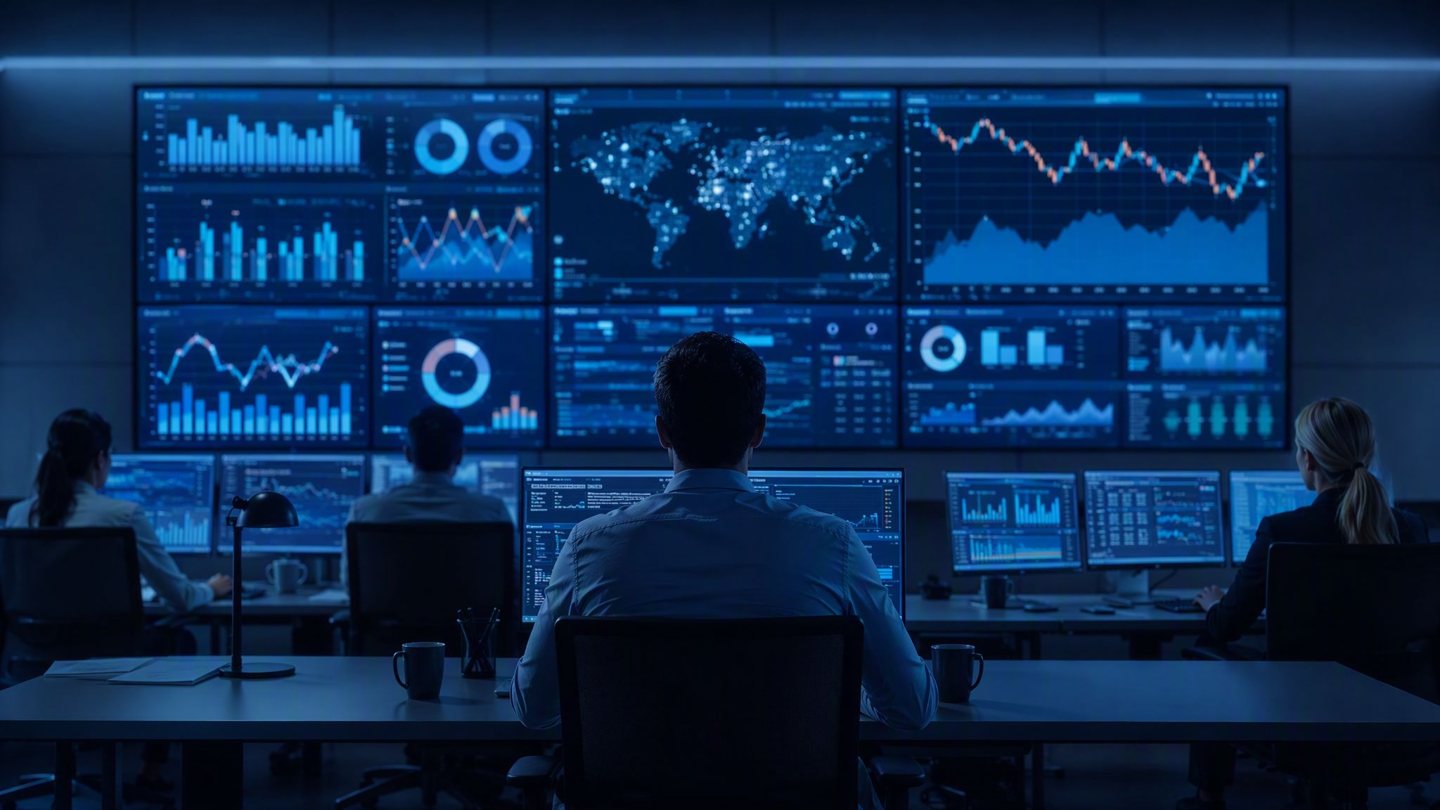 CWV operations centre monitoring backups, patches and security alerts